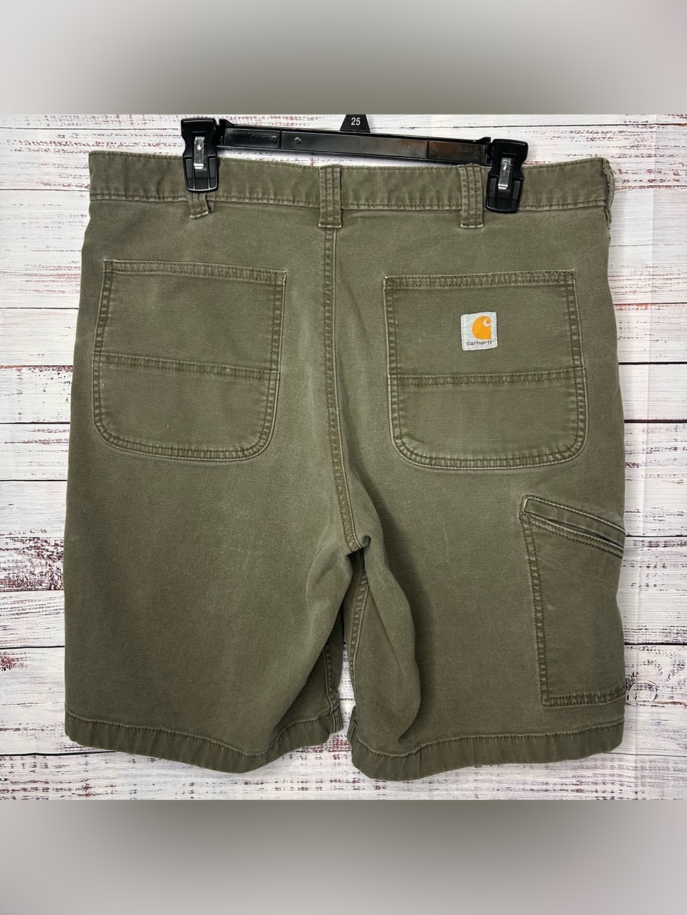 Carhartt Rugged Relaxed Fit Canvas Work Short BS2514-M Men’s Size 36